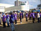 　今日は毎年行われる海老江西連合主催スポーツ大会で、一町会は何時もの紫色のユニホームで頑張りました！(^^)by 管理者512x384(82.3KB)